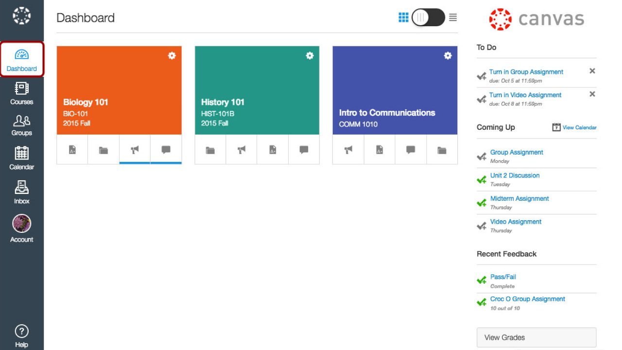 Canvas StudentScreenshot 1