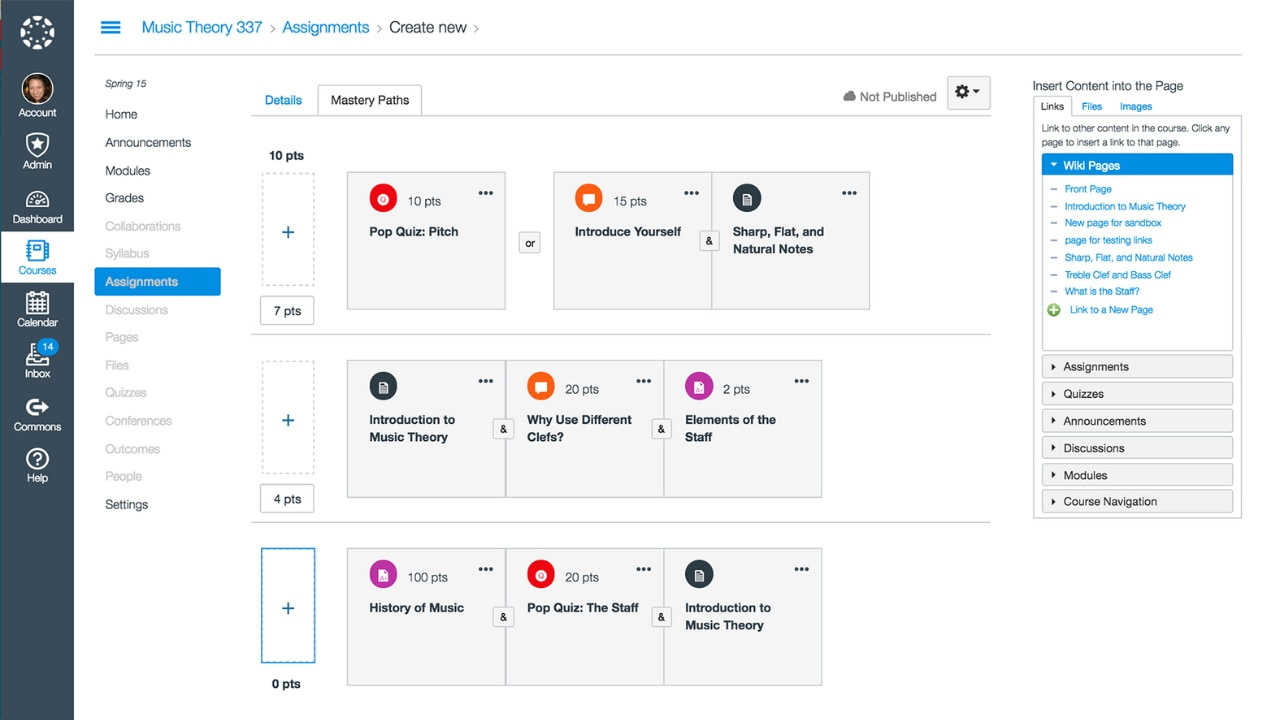 Canvas Student Screenshot 2